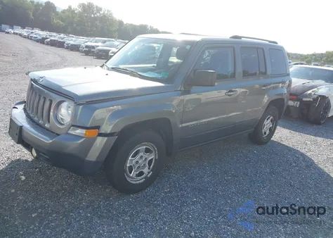 2014 Jeep Patriot Sport из США, поврежденный, VIN 1C4NJRBB1ED523243